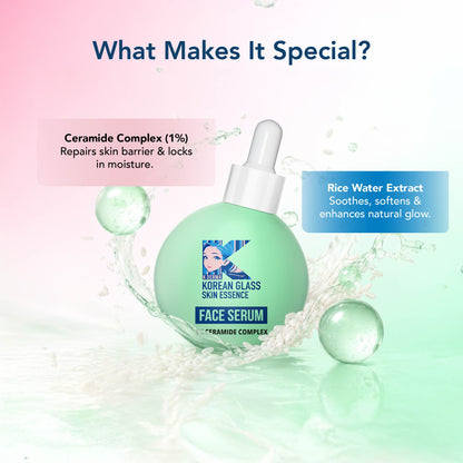 Korean Glass Skin Essence Face Serum - 30 ml