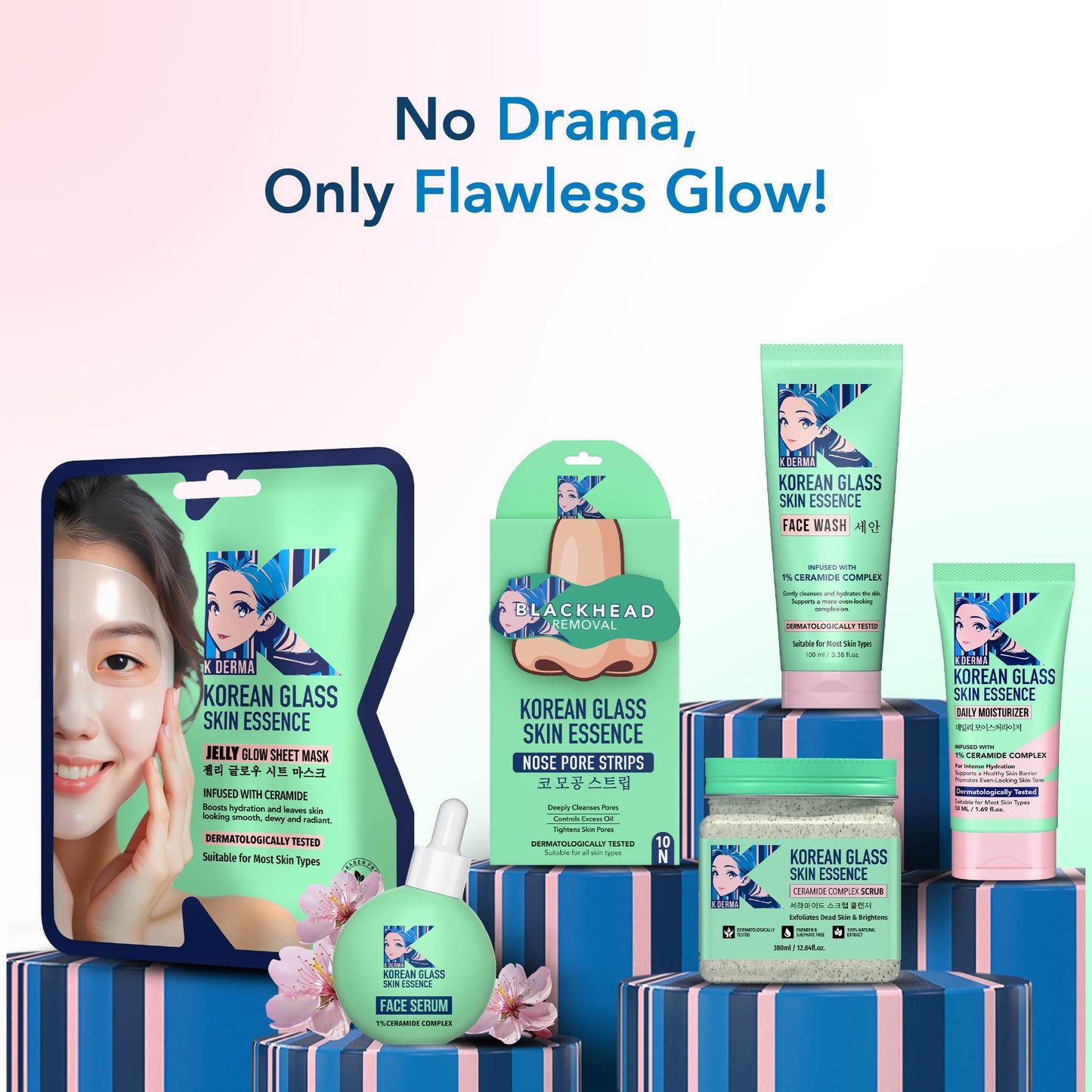 Korean Glass Skin Essence Face Serum - 30 ml