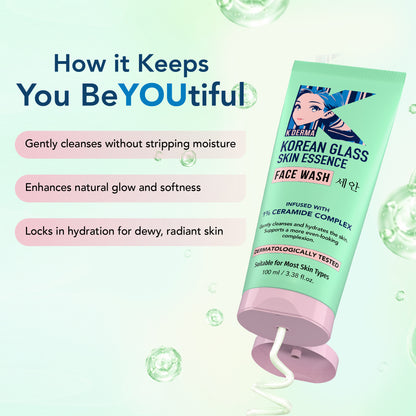 Korean Glass Skin Essence Face Wash