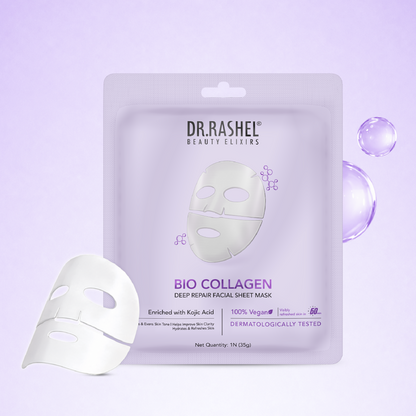 Bio Collagen Deep Facial Mask with Kojic Acid