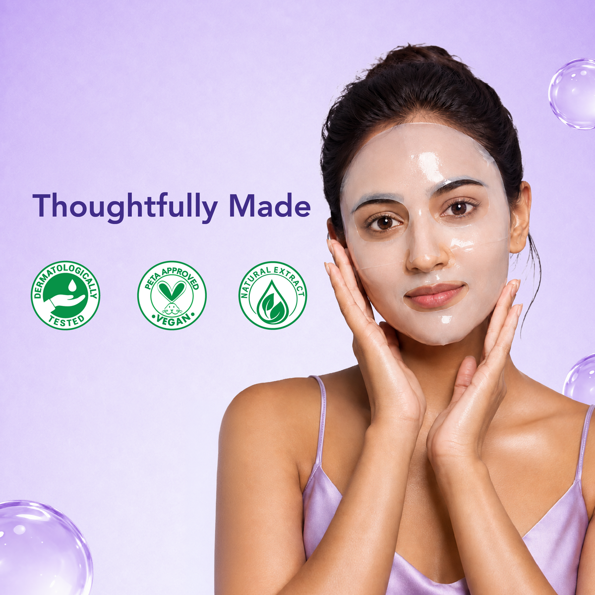 Bio Collagen Deep Facial Mask with Kojic Acid Pack Of 2