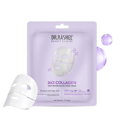 Bio Collagen Deep Facial Mask with Kojic Acid