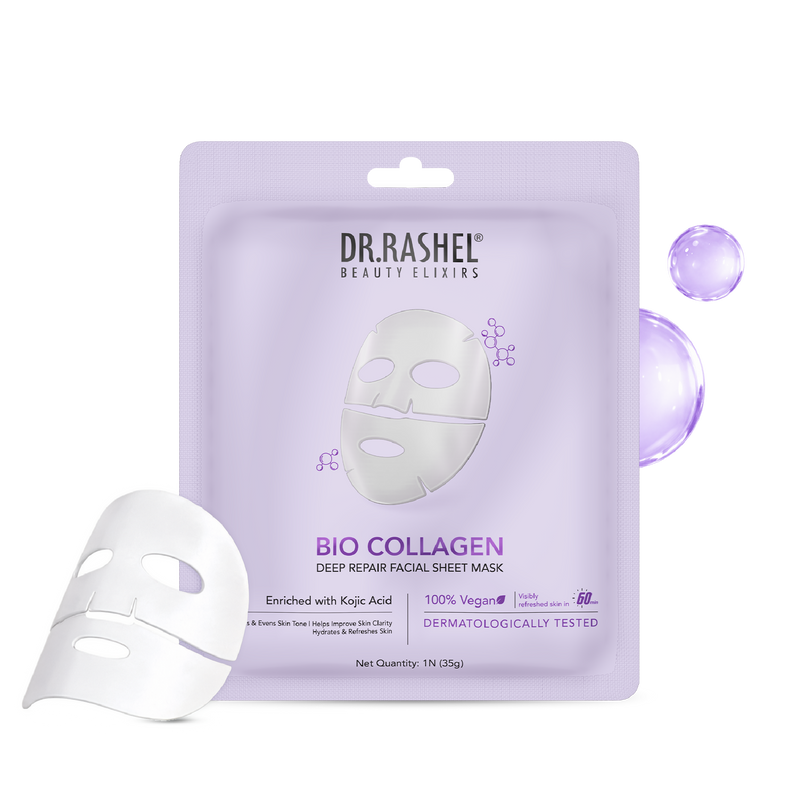 Bio Collagen Deep Facial Mask with Kojic Acid