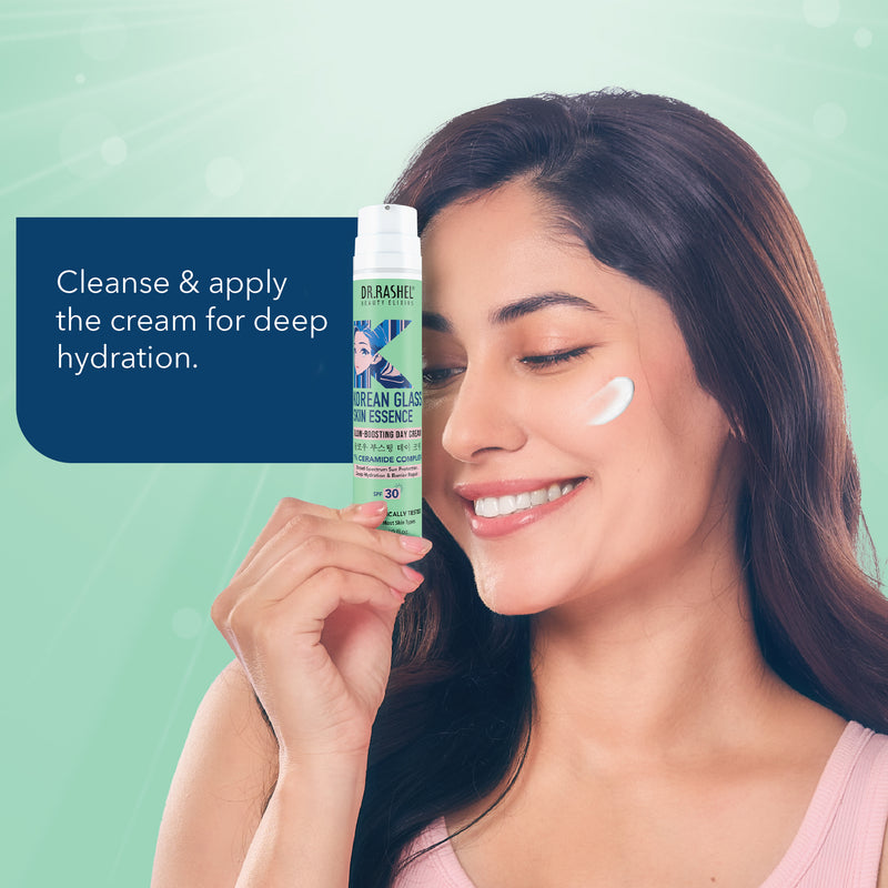 Korean Glass Skin Essence - Glow Boosting Day Cream