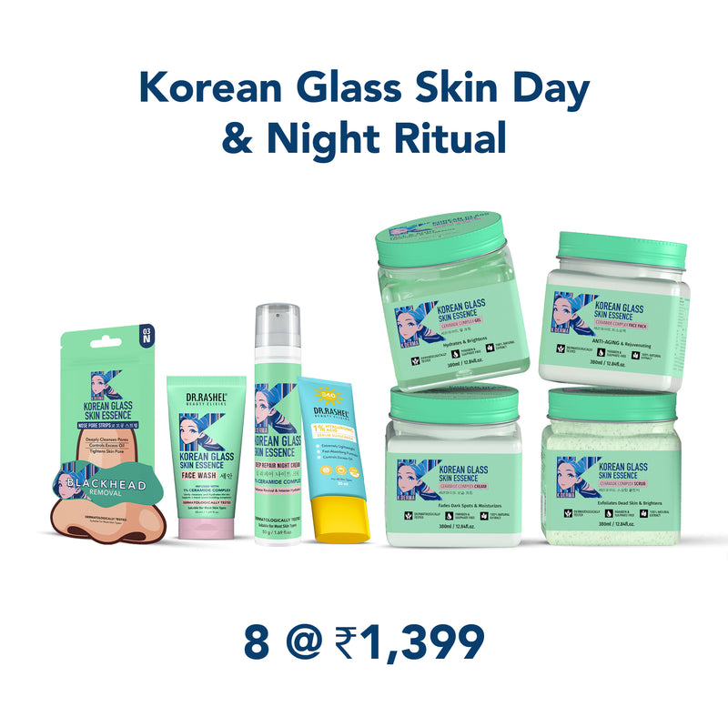 Korean Glass Skin Day & Night Ritual | Buy 8 @ 1399