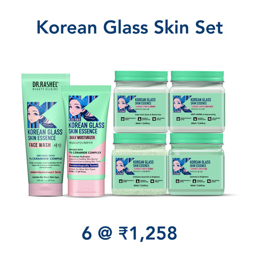 Korean Glass Skin Set | Buy 6 @ 35% Off