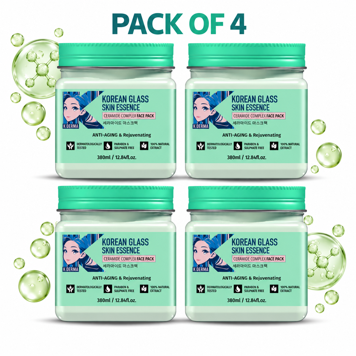 Korean Glass Skin Essence Face Pack - 380 ml