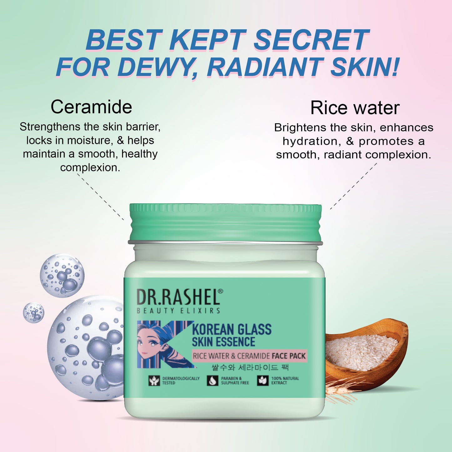 Korean Glass Skin Essence Face Pack (Pack Of 2)  - 45ml