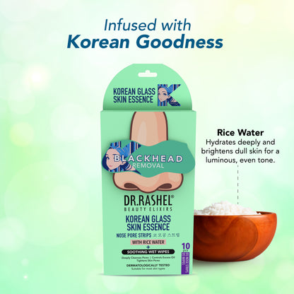 Korean Glass Skin Essence Nose Strips