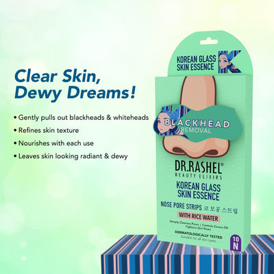 Korean Glass Skin Essence Nose Strips