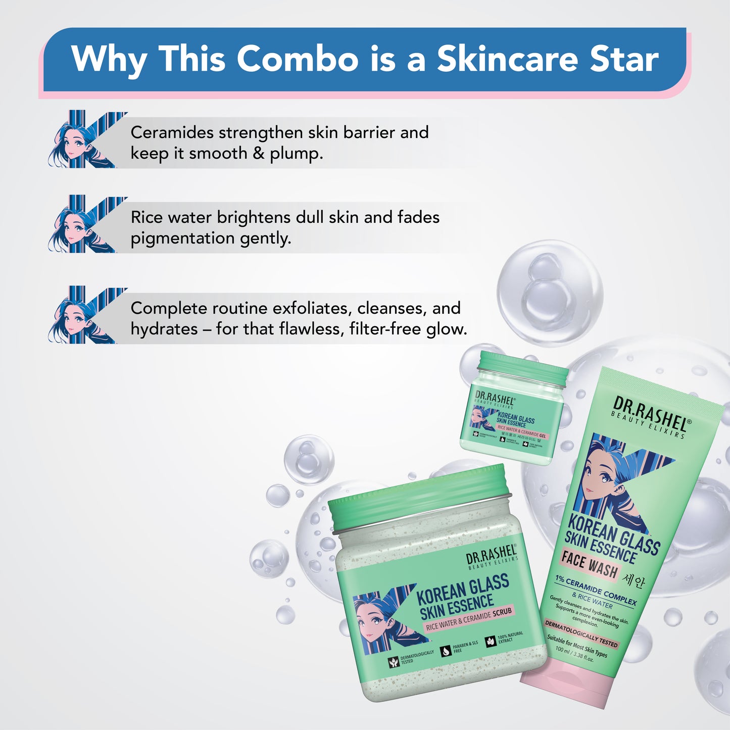 Korean Glass Skin Glow Set