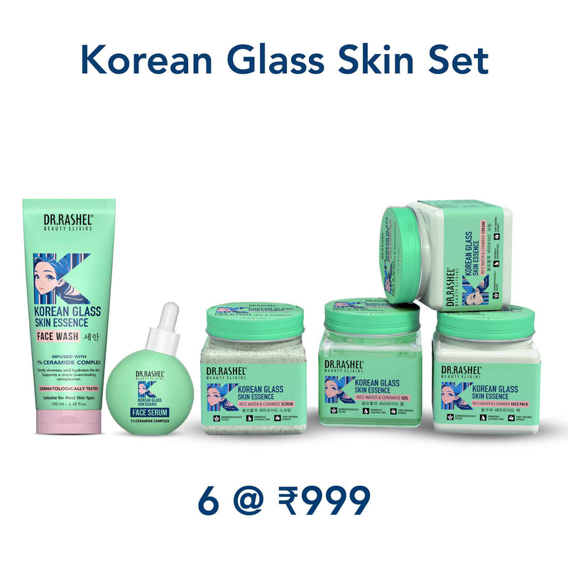 korean glass skin set