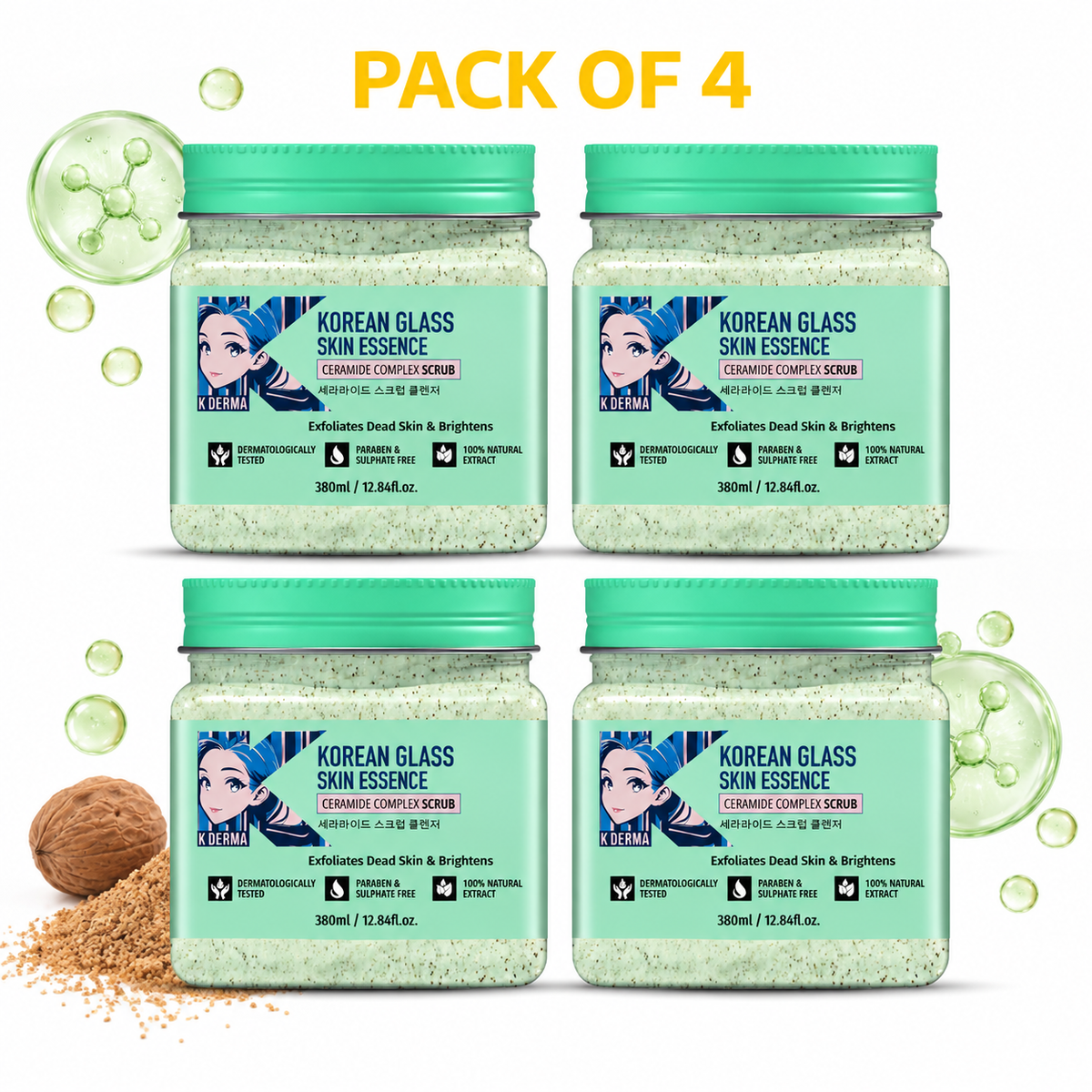 Korean Glass Skin Essence Scrub - 380 ml