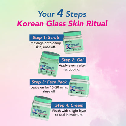 Korean Glass Skin Essence Pack of 4 (1520 ml)