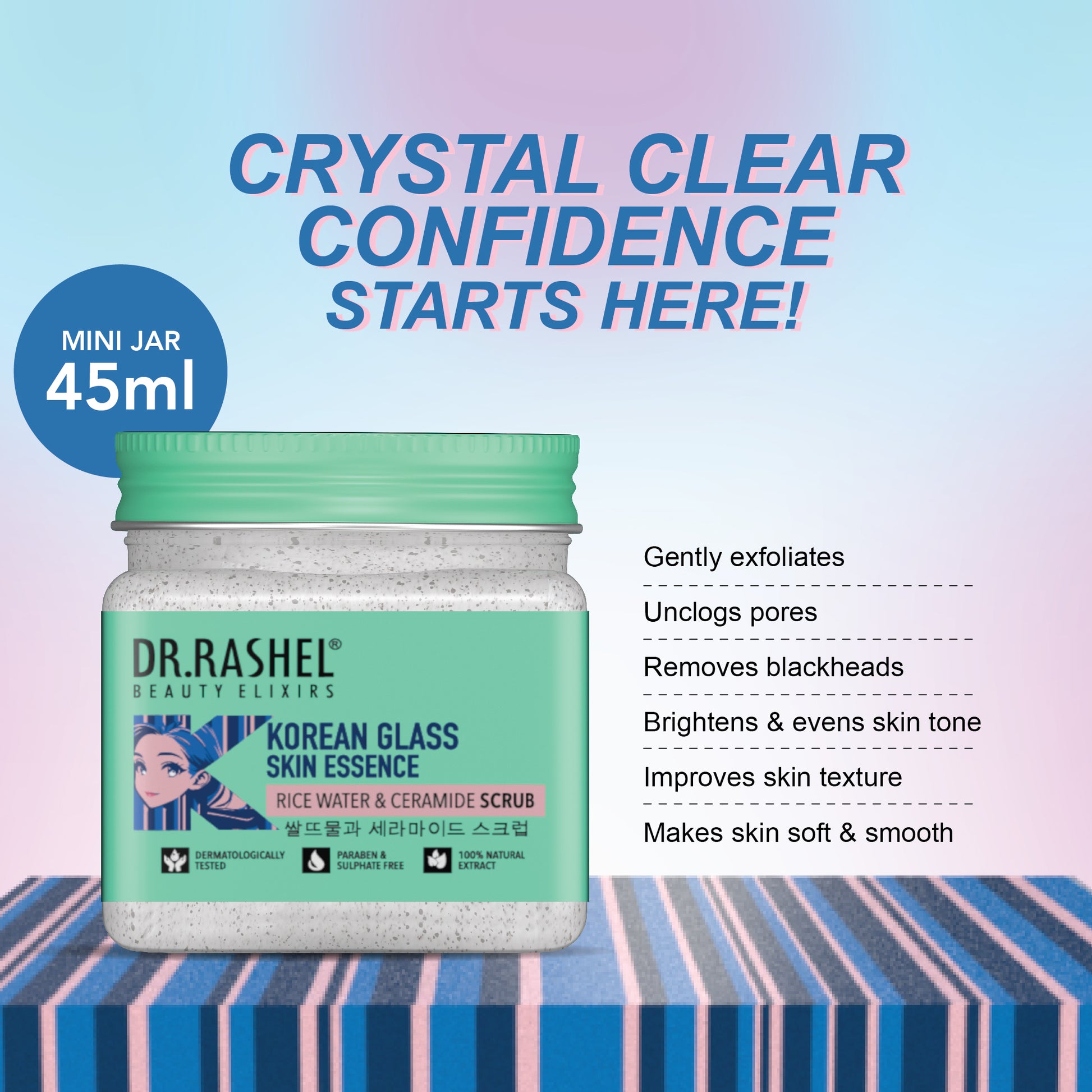 Korean scrub benefits