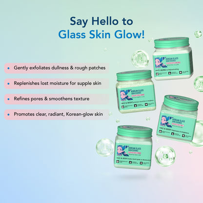 Korean Glass Skin Essence Pack of 4 Mini Jar (180ml).