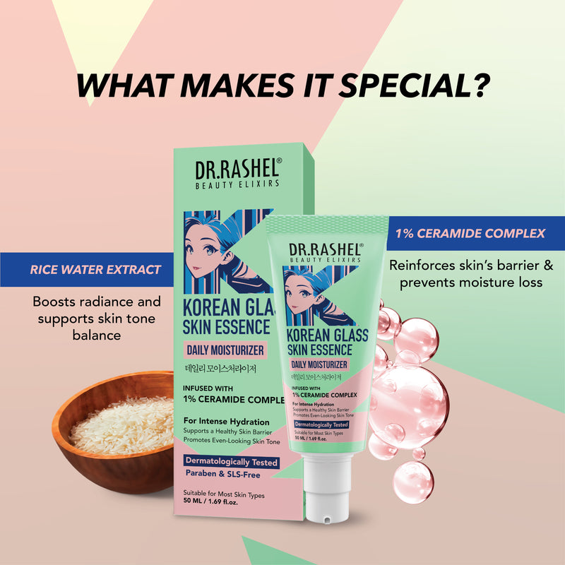 Daily Moisturizer Cream - Korean Glass Skin Essence