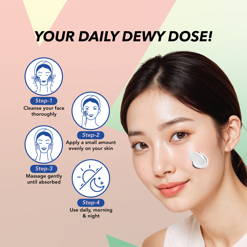 Daily Moisturizer Cream - Korean Glass Skin Essence