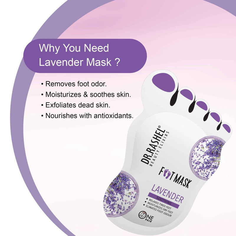  Lavender foot mask benefits