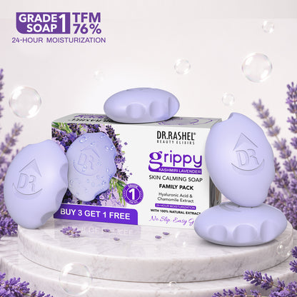Grippy Lavender Soap Buy 3 Get 1 Free