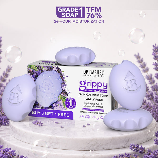 Grippy Lavender Soap Buy 3 Get 1 Free