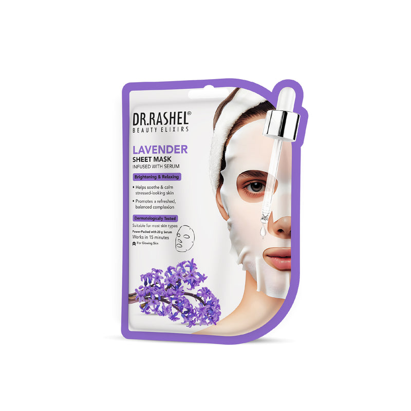 Lavender Sheet Mask with Serum