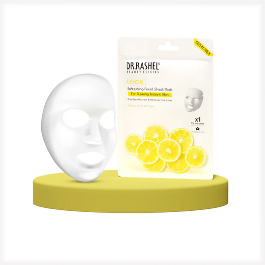 Lemon Sheet Mask with Serum Pack of 2