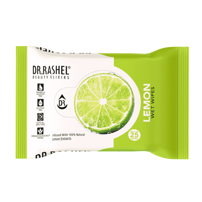 Lemon Face Wet Wipes Pack
