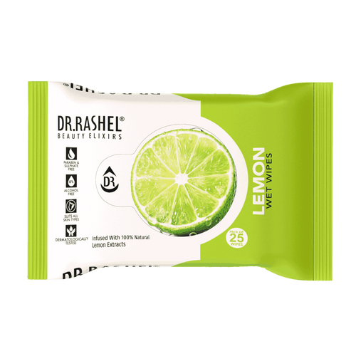 Lemon Face Wet Wipes Pack