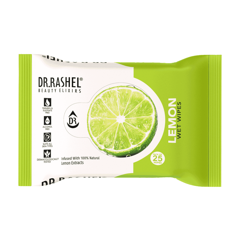 Lemon Face Wet Wipes Pack