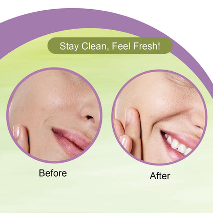 Lemon Face Wet Wipes Pack of 6