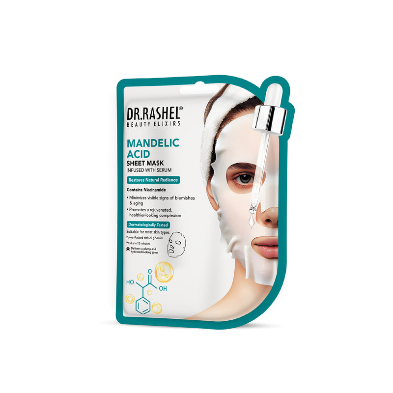 Mandelic Sheet Mask Infused With Serum