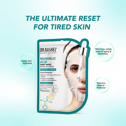 Mandelic Sheet Mask Infused With Serum