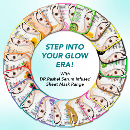 Mandelic Sheet Mask Infused With Serum