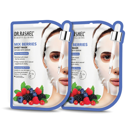 Mix Berries Sheet Mask with Serum Set