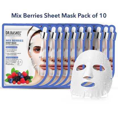Mix Berries Sheet Mask with Serum Set