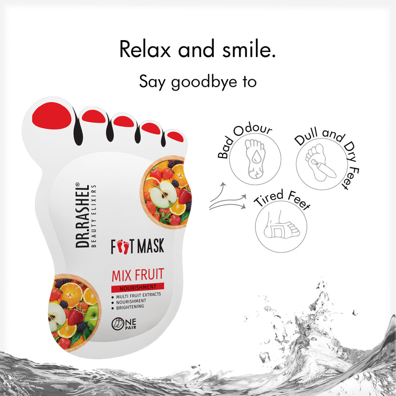 Mix fruit Foot Mask Benefits