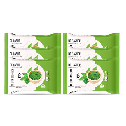 Neem Wet Wipes Pack of 6
