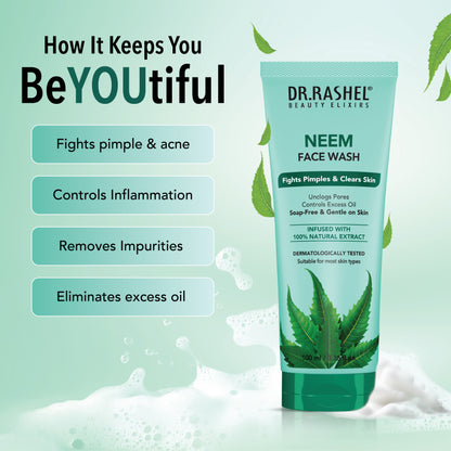 Neem Fresh Face Wash - 100 Ml