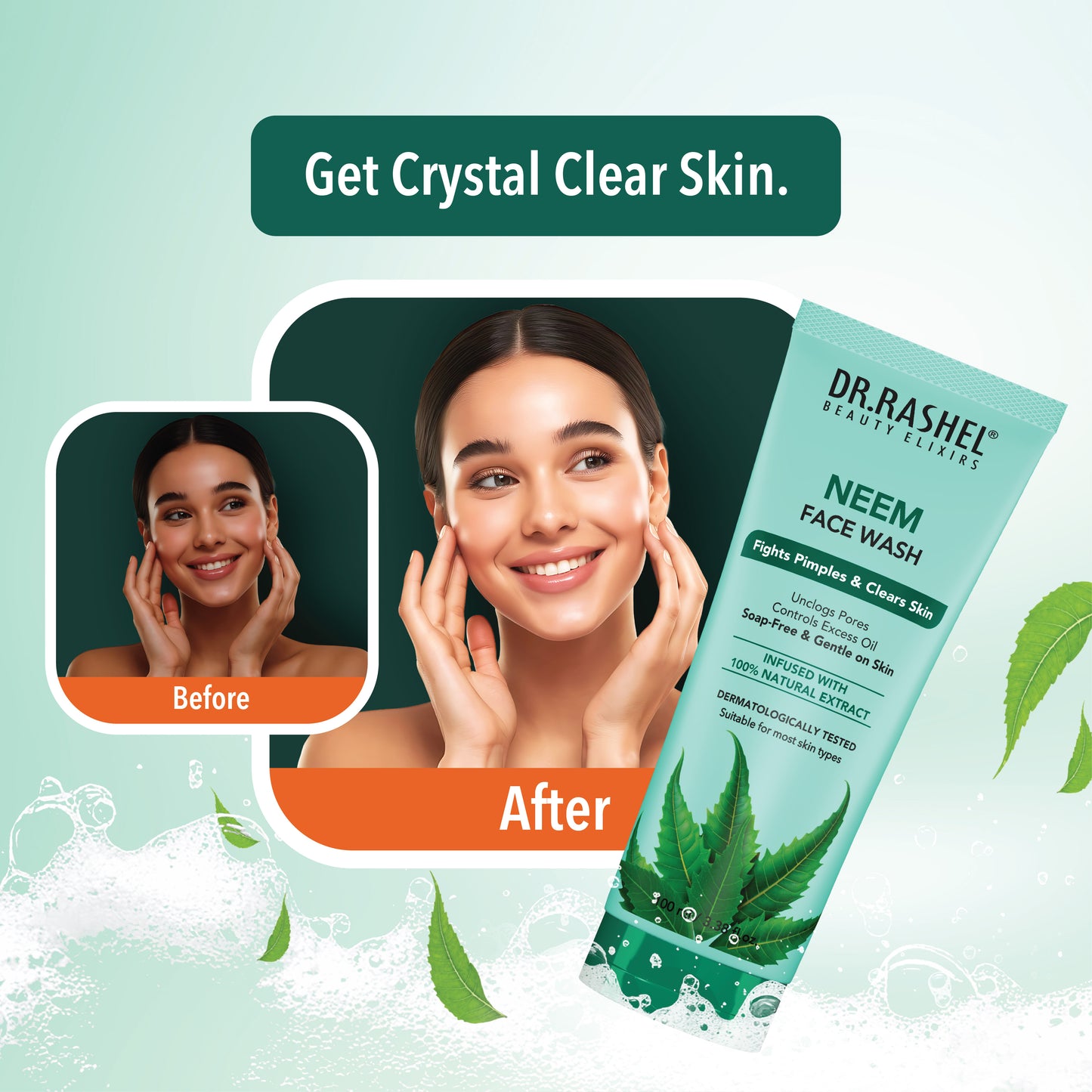 Neem Fresh Face Wash - 100 Ml