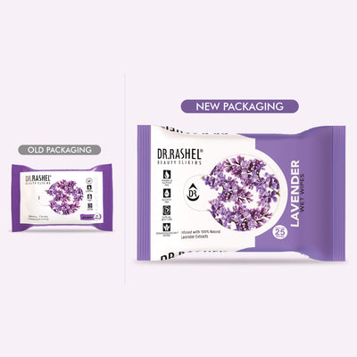 Lavender Face Wet Wipes