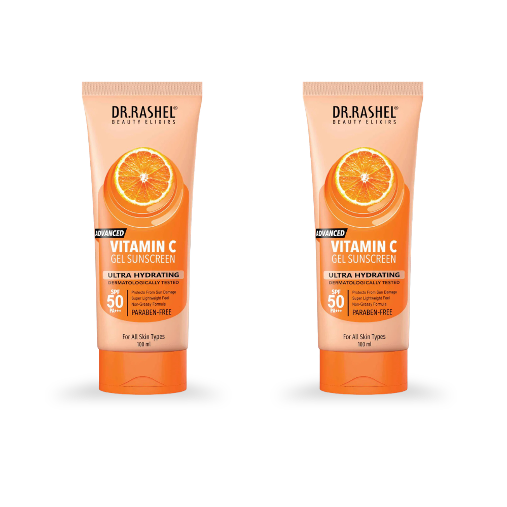 Vitamin C Sunscreen SPF 50 | UVA/UVB PA+++ Shield | Best Tan Protection - 100ml