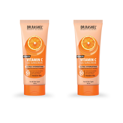 Vitamin C Sunscreen SPF 50 | UVA/UVB PA+++ Shield | Best Tan Protection - 100ml