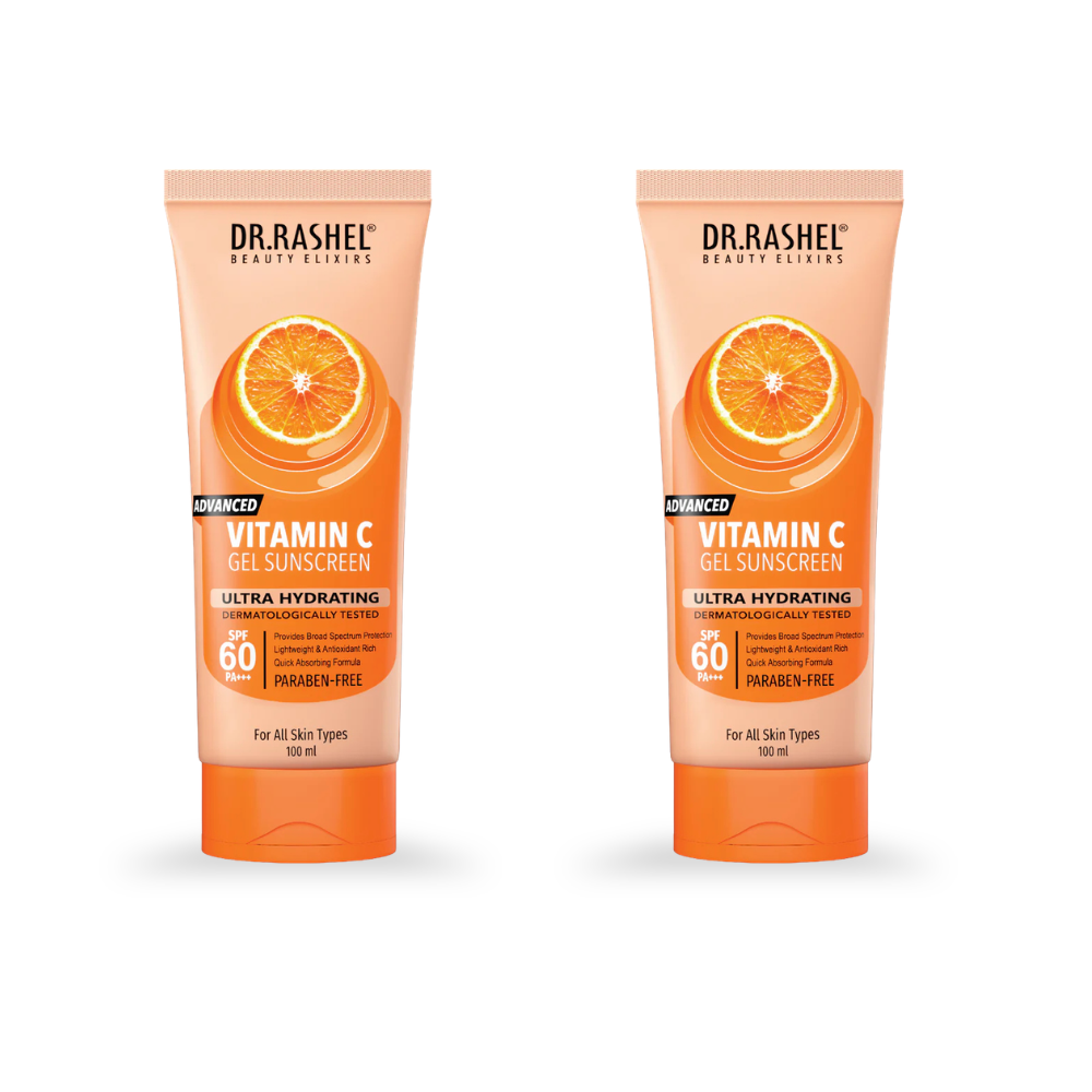 Vitamin C Sunscreen SPF 60 PA+++ | Anti-Aging & UVA/UVB Protection - 100ml