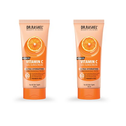 Vitamin C Sunscreen SPF 60 PA+++ | Anti-Aging & UVA/UVB Protection - 100ml