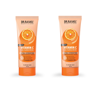 Vitamin C Sunscreen SPF 30 | PA+++ UVA/UVB Protection | Ultra Hydration - 100ml