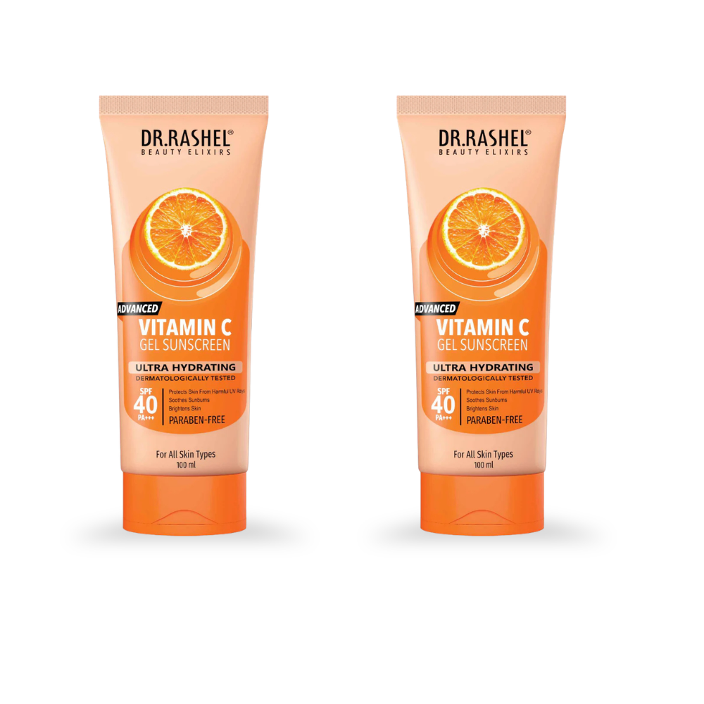 Vitamin C Sunscreen SPF 40 PA+++ | UVA/UVB Sun Protection | Prevents Tan - 100ml