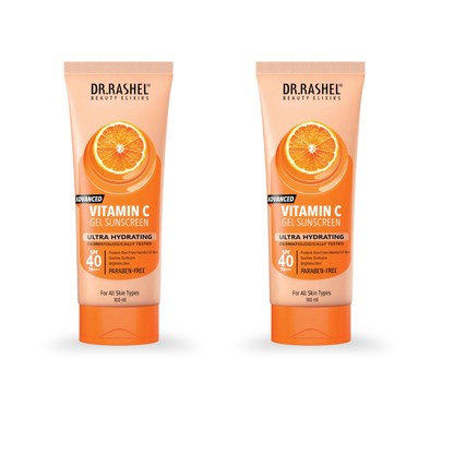 Vitamin C Sunscreen SPF 40 PA+++ | UVA/UVB Sun Protection | Prevents Tan - 100ml