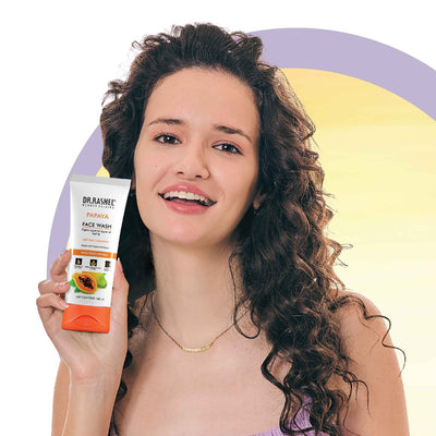 papaya face wash showcase