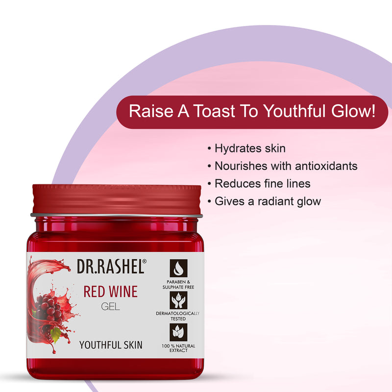 Red Wine Gel for Face & Body